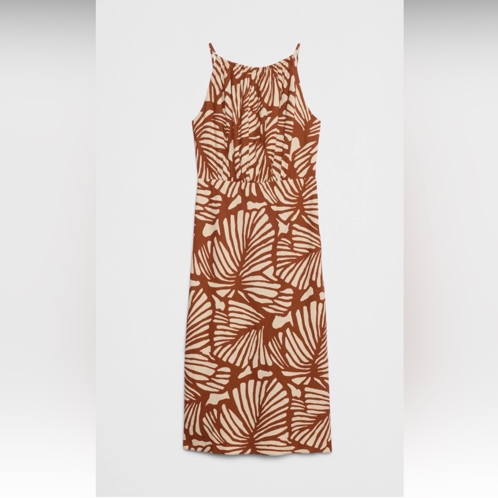 Banana Republic Linen Blend Lined Dress. Size 4.